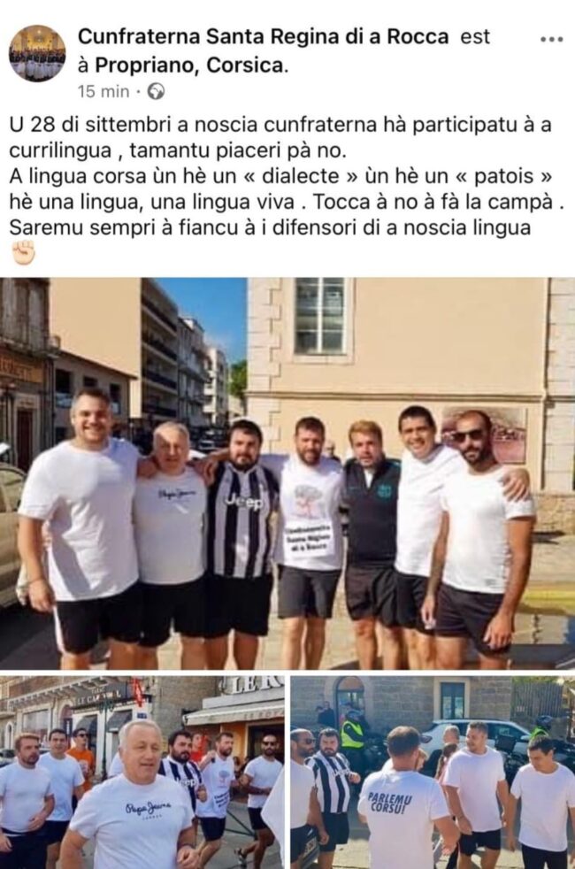 16. Cunfraternita dopu à a corsa