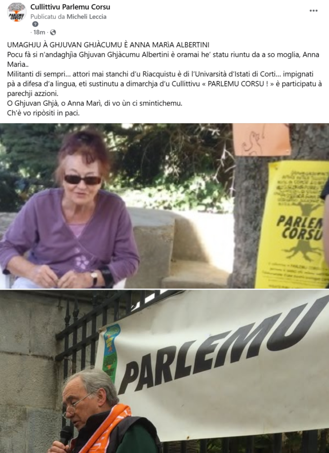 17. Umaghju à Ghjuvan Ghjacumu è Anna Maria Albertini